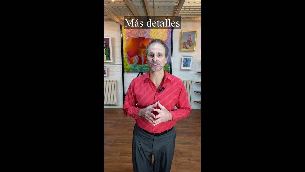 Clase de tango, técnica del paso atrás x Damián Esell