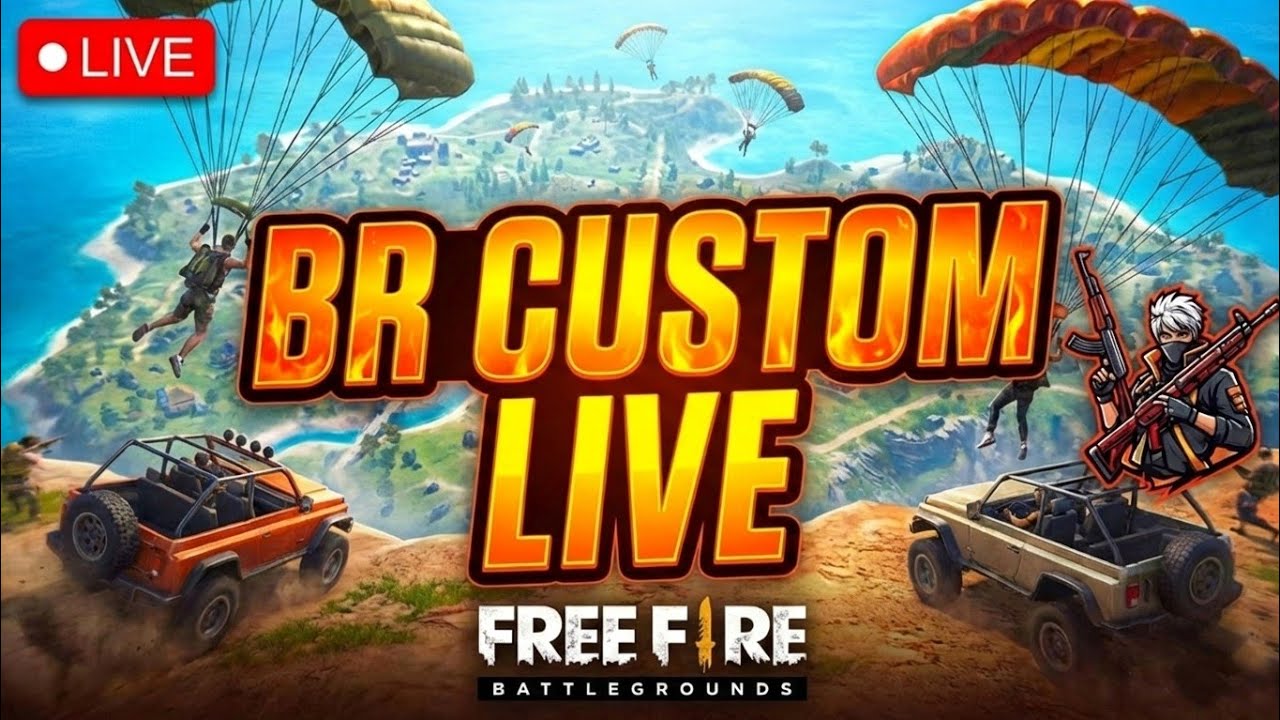 Battle Royal Custom Live 🔴 | Free Fire / All Gaming