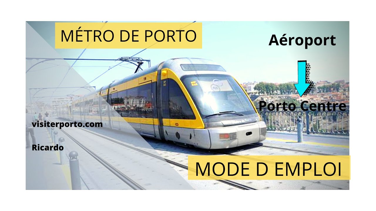 Comment utiliser le Métro de Porto entre l´aéroport et le centre de Porto