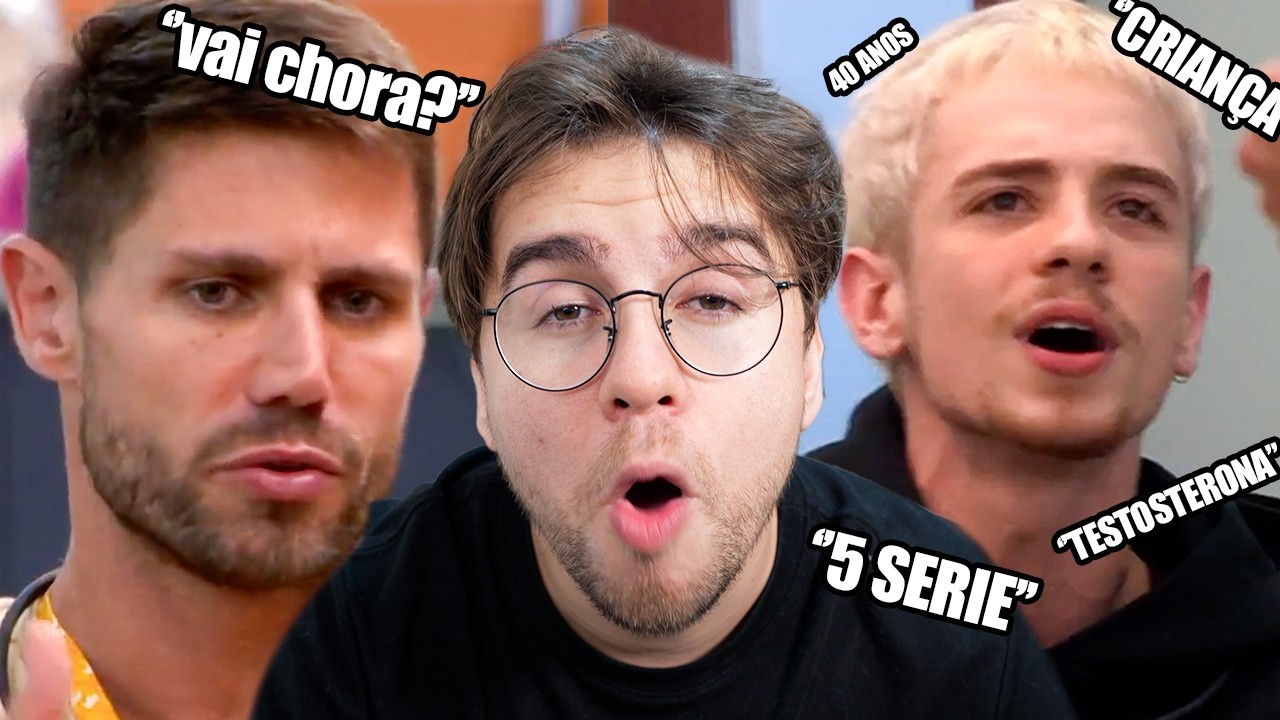 JULIANO e JONAS do BBB me dão VERGONHA ALHEIA