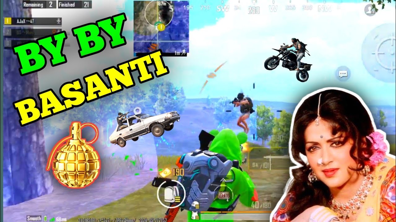 I Love You Meri Basanti || Bgmi Funny Commentry Video || Bgmi Comedy Video #bgmi #ajaxgaming47