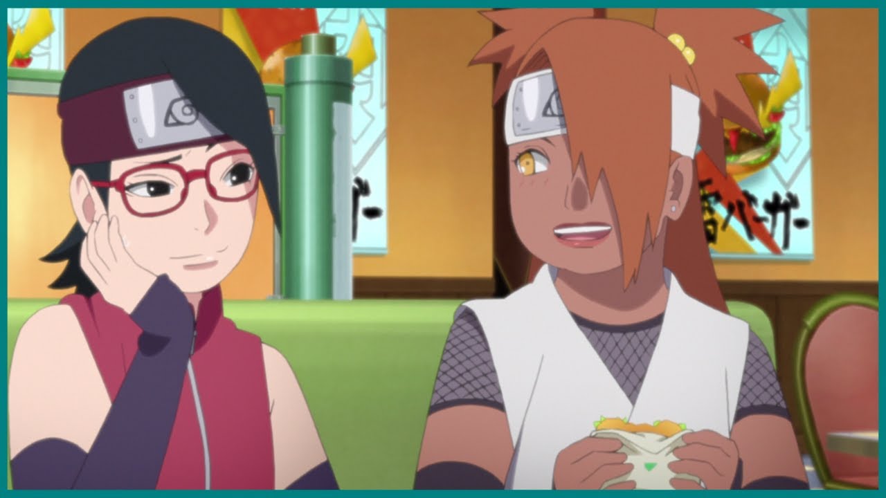 Sarada and Her Best Friend Cho Cho Moments