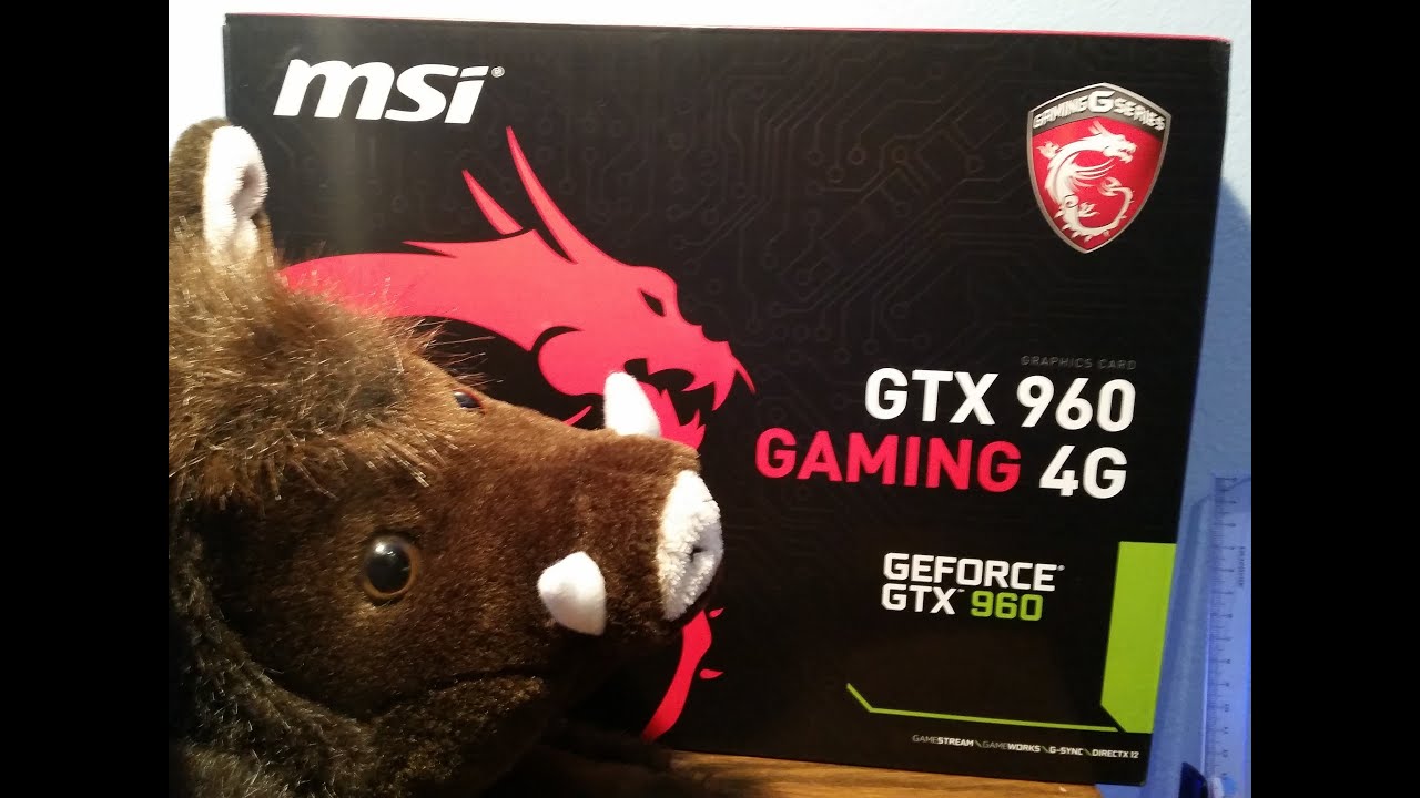 Unboxing - MSI GTX 960