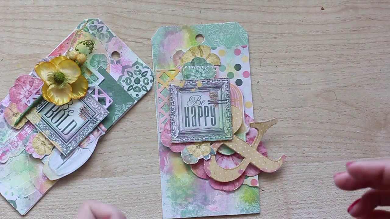 BoBunny Sunshine Bliss Tags