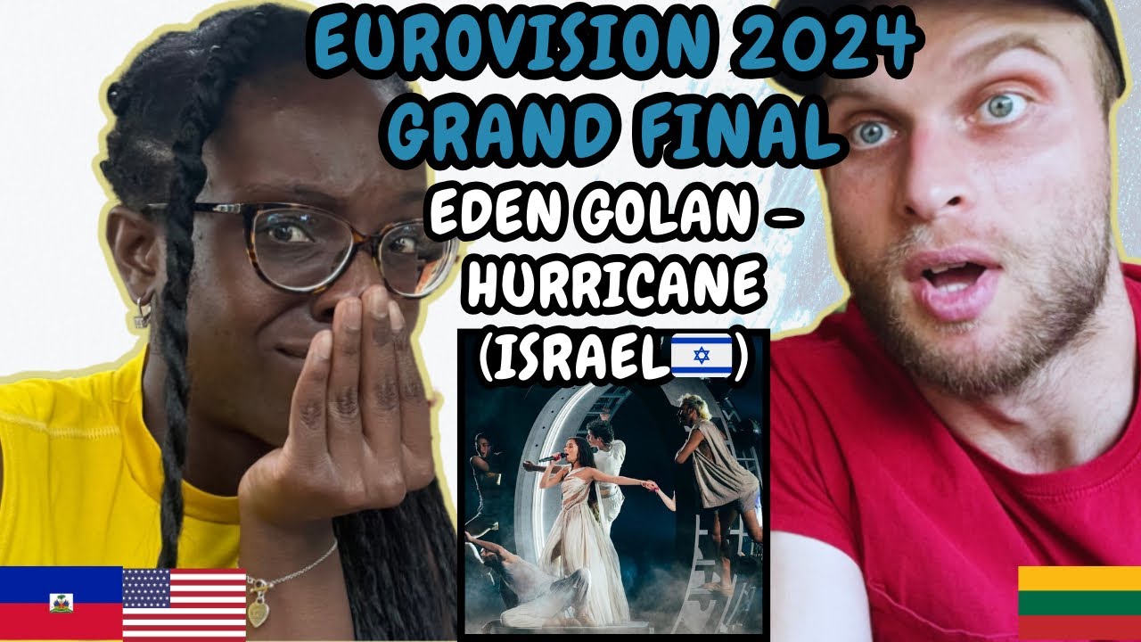 REACTION TO Eden Golan - Hurricane  (Israel 🇮🇱 Eurovision 2024 Grand Final) | FIRST TIME WATCHING
