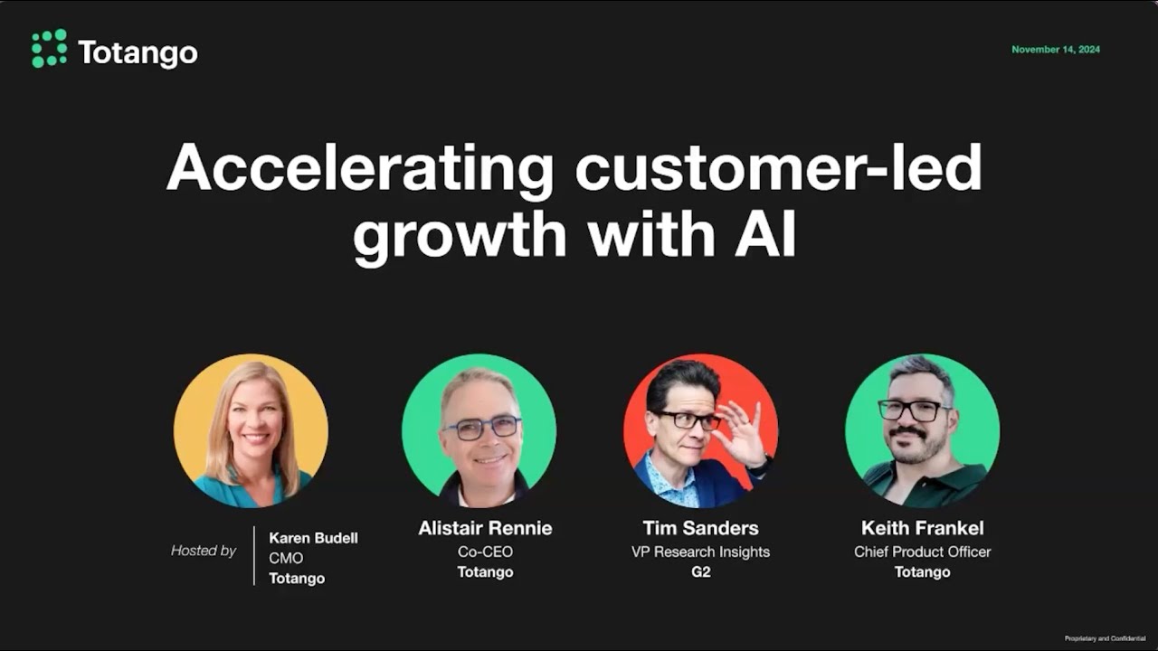 [On Demand] Accelerating Customer-Led Growth through AI