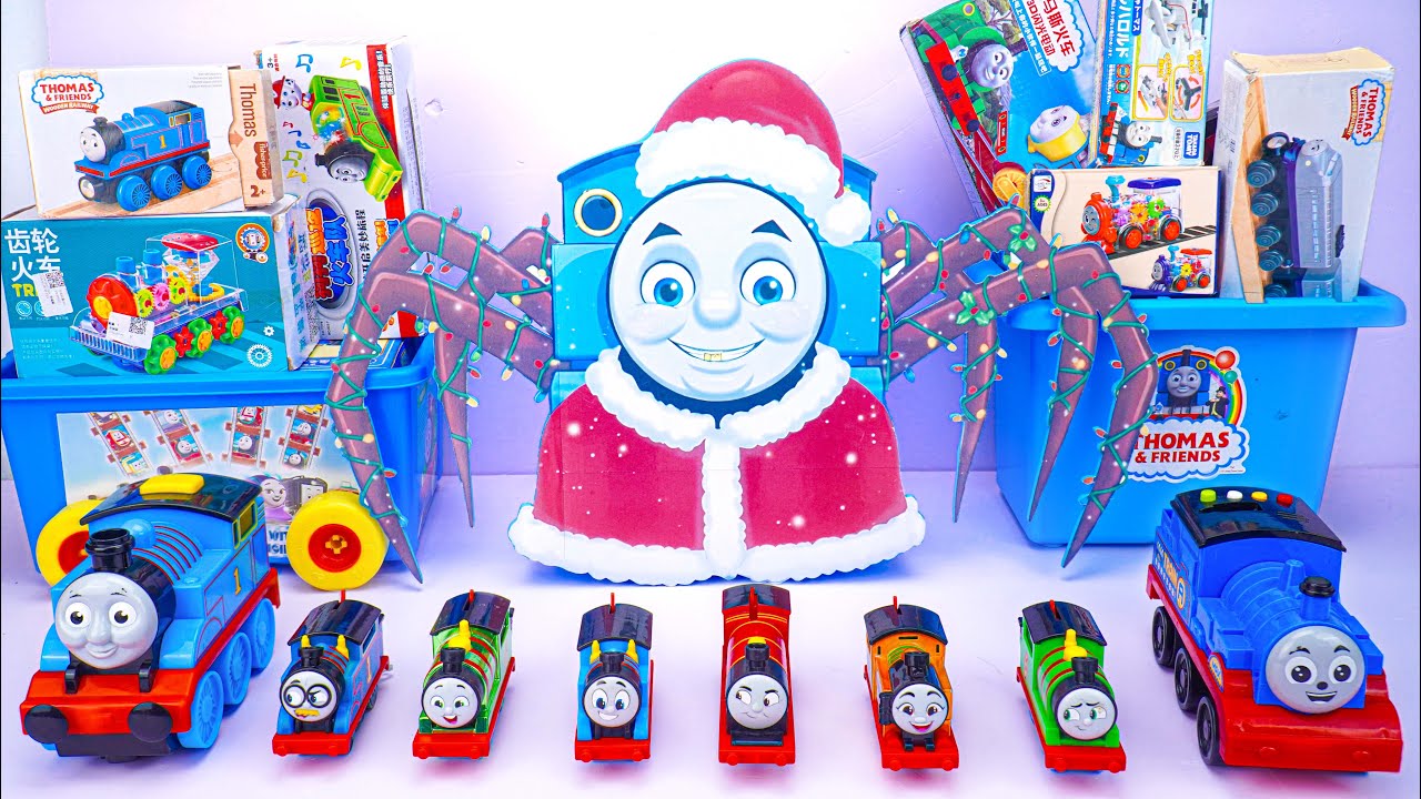 🚂💙 Thomas & Friends Track Toys Collection ASMR | Thomas the Snowy Spider Playset 🚂🌈 Full Episode