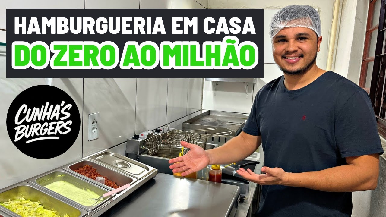 Do ZERO a 1 MILHÃO com Minha Hamburgueria Delivery em casa 🍔💰 | Ep 01