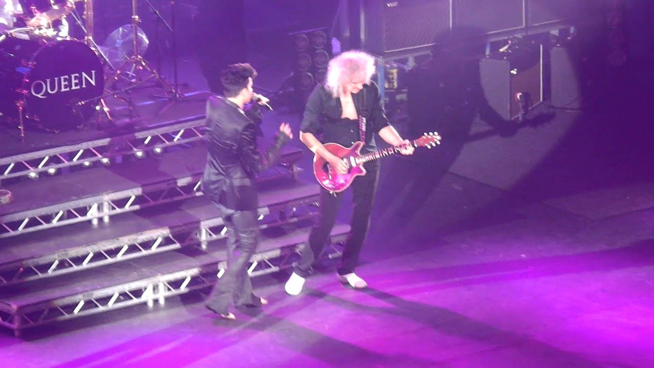 Queen + Adam Lambert - Crazy little thing called love - July 12th 2012.MP4