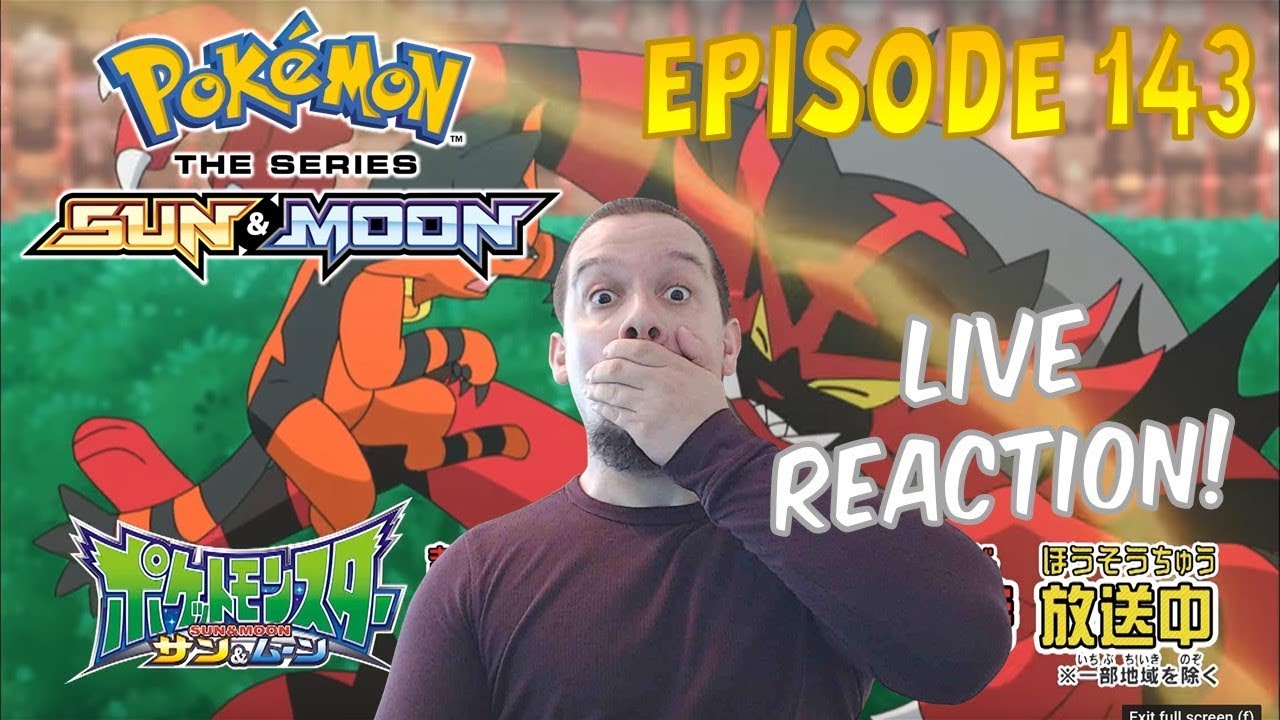 A BLAZING CLASH! TORRACAT VS INCINEROAR! Crasher *LIVE* Reacts: Pokémon Sun & Moon Episode 143!