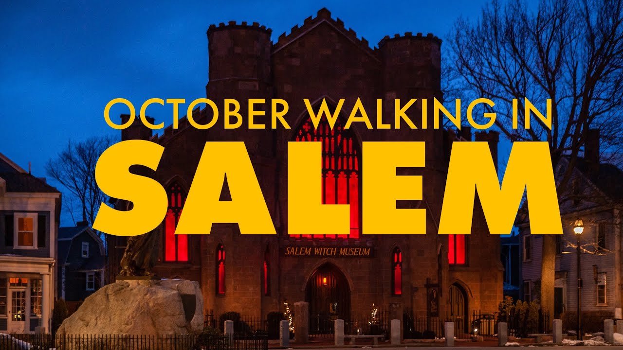 Salem, Massachusetts Walking Tour: October Halloween Sights