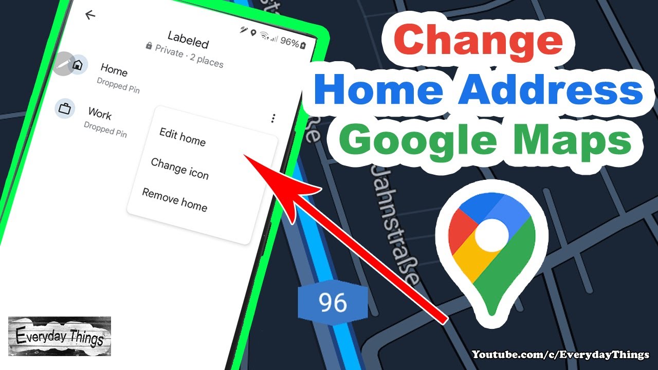 Как изменить домашний адрес на Google Картах &mdash; быстро и просто