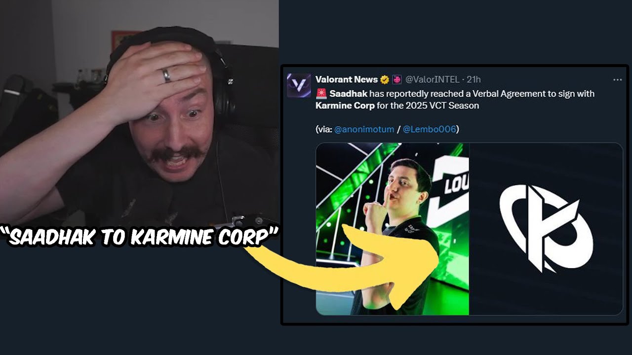 Sideshow SHOCKED After Hearing Saadhak Joining Karmine Corp
