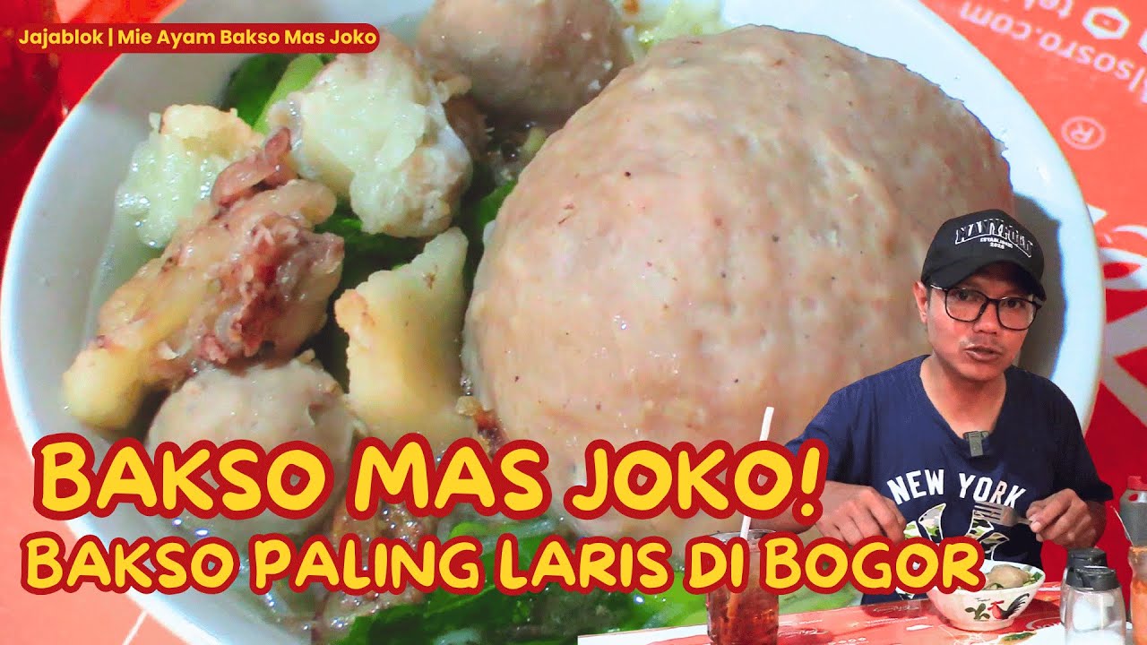 Wajib Cobain Sebelum Habis! Bakso Paling Laris di Kota Bogor, Bakso Mas Joko!