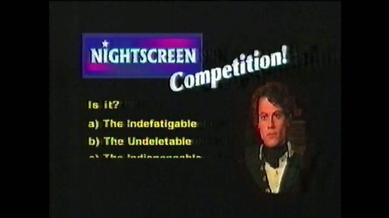 ITV Nightscreen (7th March 1999) VHS Rip / Capture