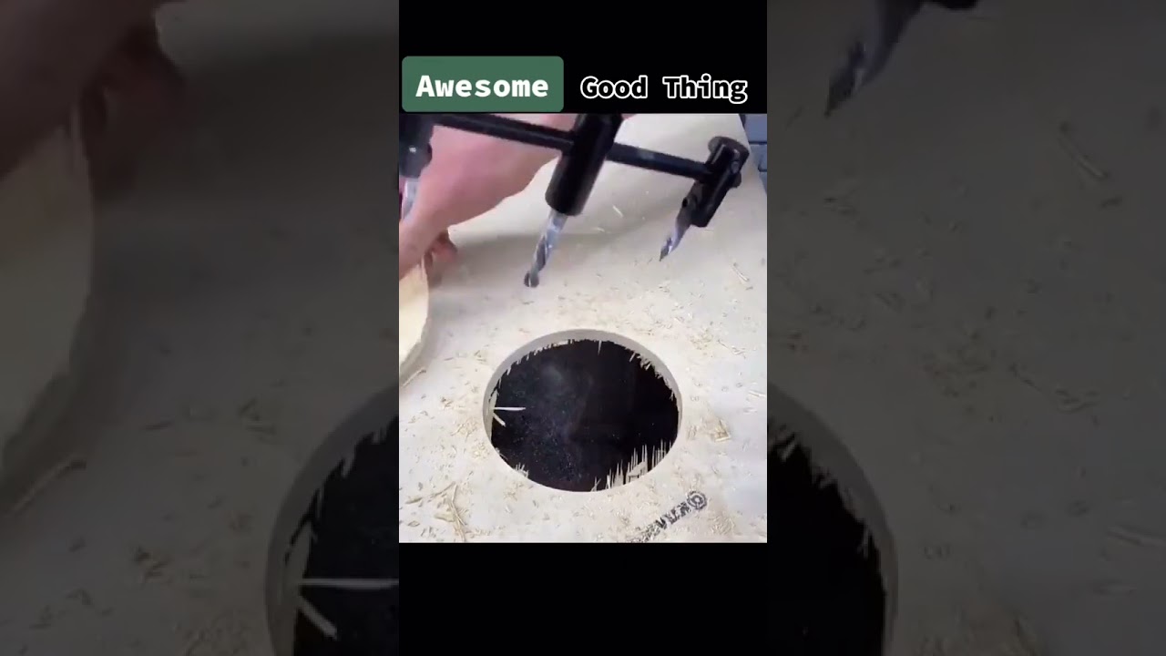 #Shorts Incredible Products TikTok Video | Maschera di foratura di grande diametro