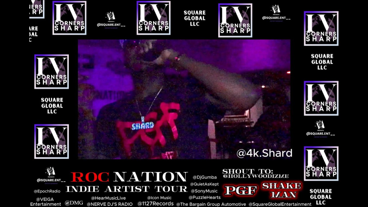 PFG - Shake Man | Roc Indie Artist Tour | Allure Lounge - Newark , New Jersey [2022-2023]