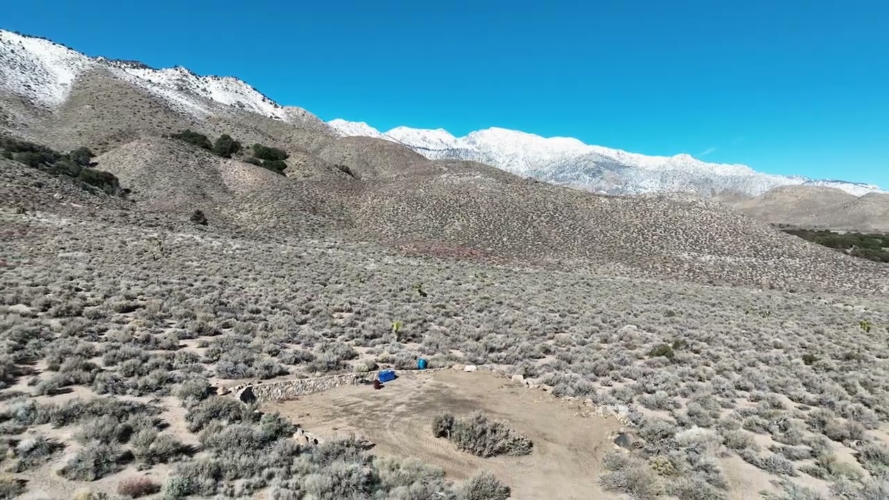 Aerial Video of 2550 Sage Flats Drive, Olancha, CA ~ 4 minute Reel