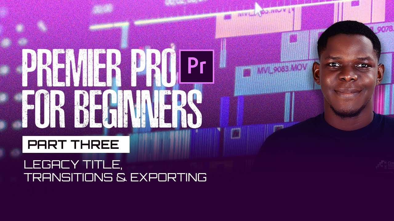 Premiere Pro Tutorial for Beginners Part 4 | Premiere pro masterclass || Creative Dave