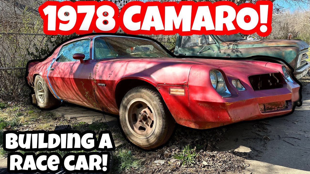 I BOUGHT AN ABANDONED 1978 CAMARO FOR MY FIRST RACE EVER!!