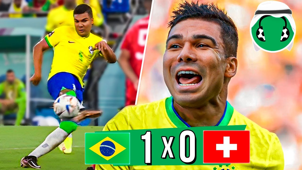 ♫ UFA!!! CASEMIRO FAZ GOLA&Ccedil;O E BRASIL J&Aacute; T&Aacute; CLASSIFICADO! | Par&oacute;dia Recairei - Bar&otilde;es da Pisadinha