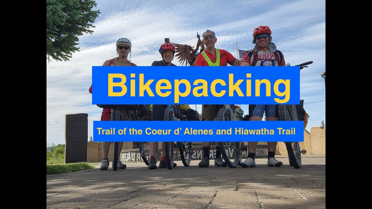 The best bike trail in the Northwest?!  Loop trip on Trail of the Coeur d Alenes and Hiawatha Trail!