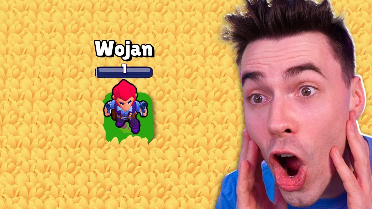BRAWL STARS ALE NIE MOŻESZ DOTYKAĆ TRAWY!