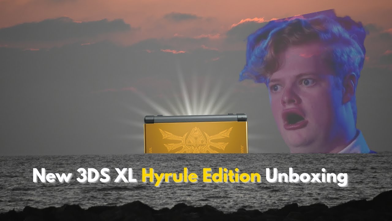 New 3DS XL Hyrule Edition Unboxing