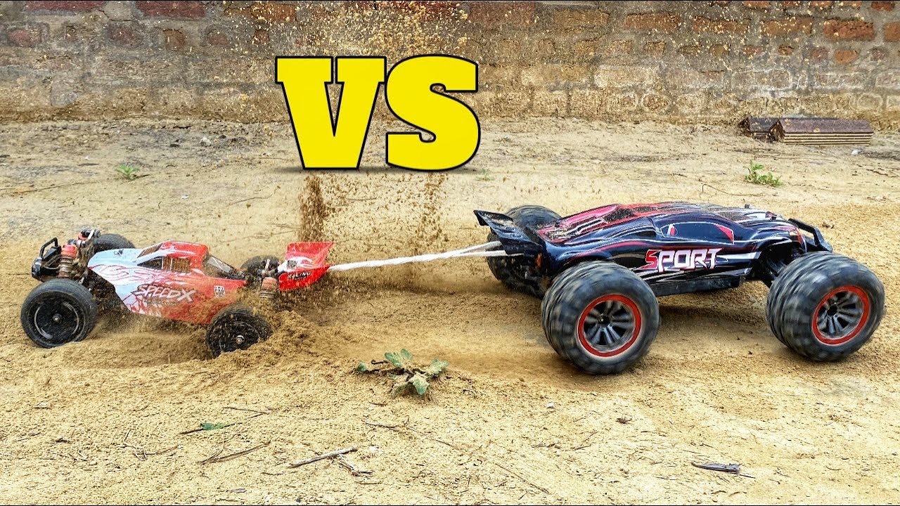 XLF F16 vs XLF X03 A RC Car | Remote Control Car | RC Car In Mud