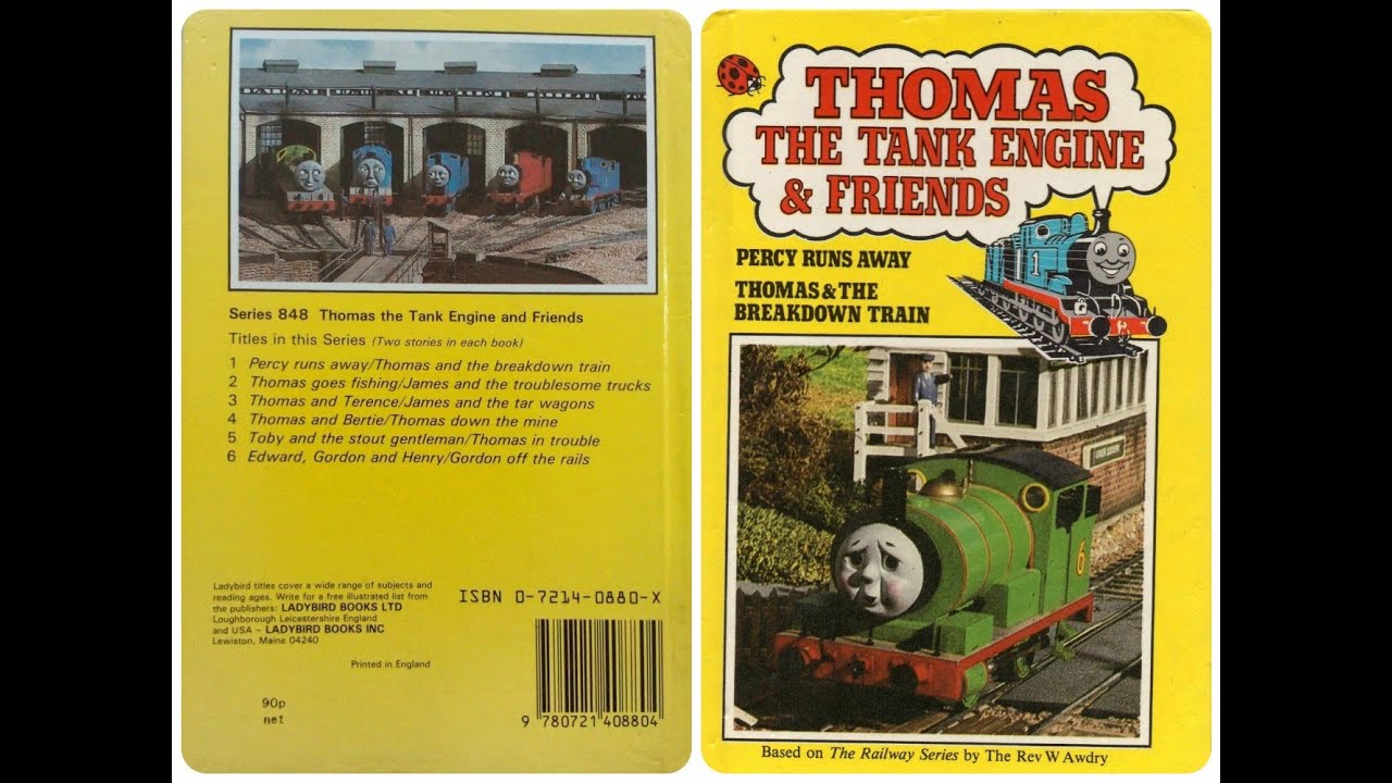 Thomas The Tank Engine Ladybird Book 1 - Percy Runs Away/Thomas & The Breakdown Train (Audio)