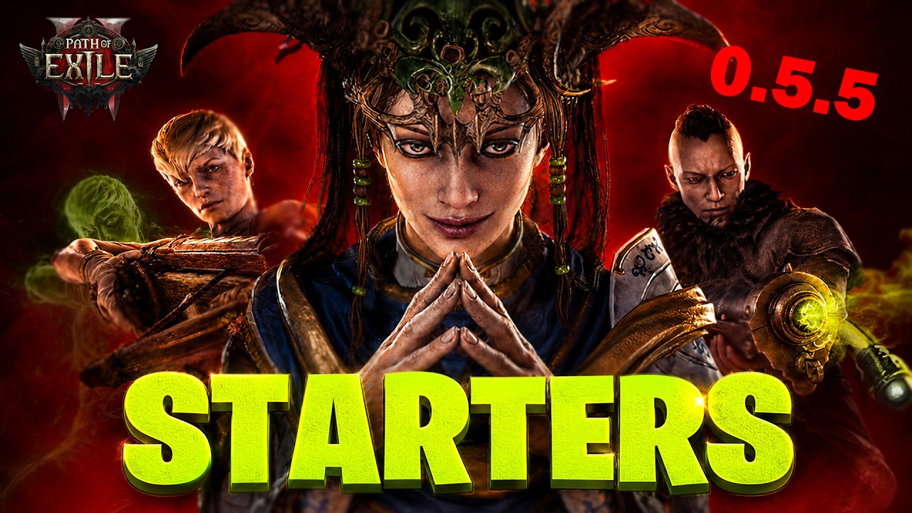 9 BEST STARTERS for the Average Player | POE 2 0.5.5