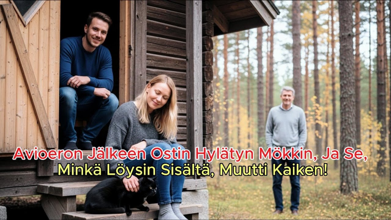 Avioeron jälkeen ostin ränsistyneen mökin syrjäisestä erämaasta.Mutta kun näin,mitä olinkaan ostanut