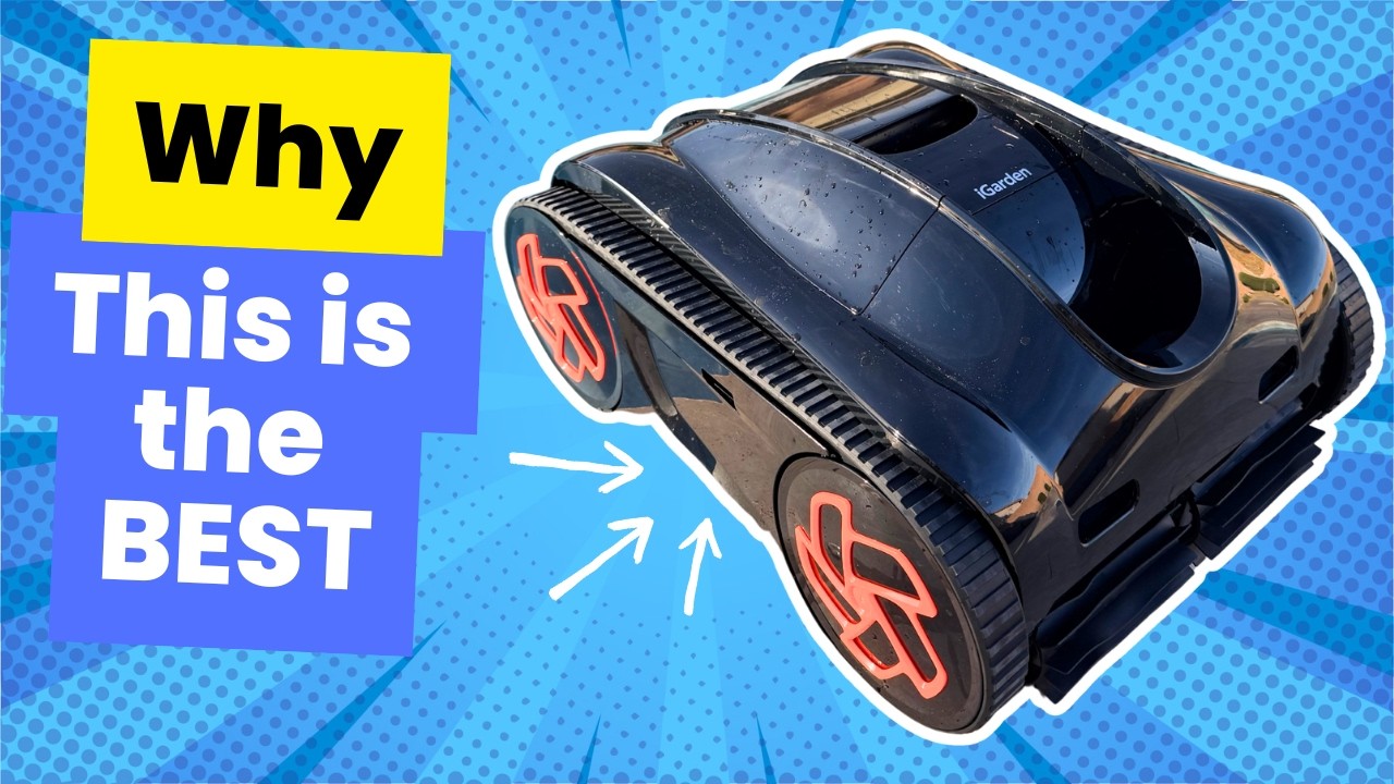 Revie wof this iGarden K60 Robot Pool Cleaner