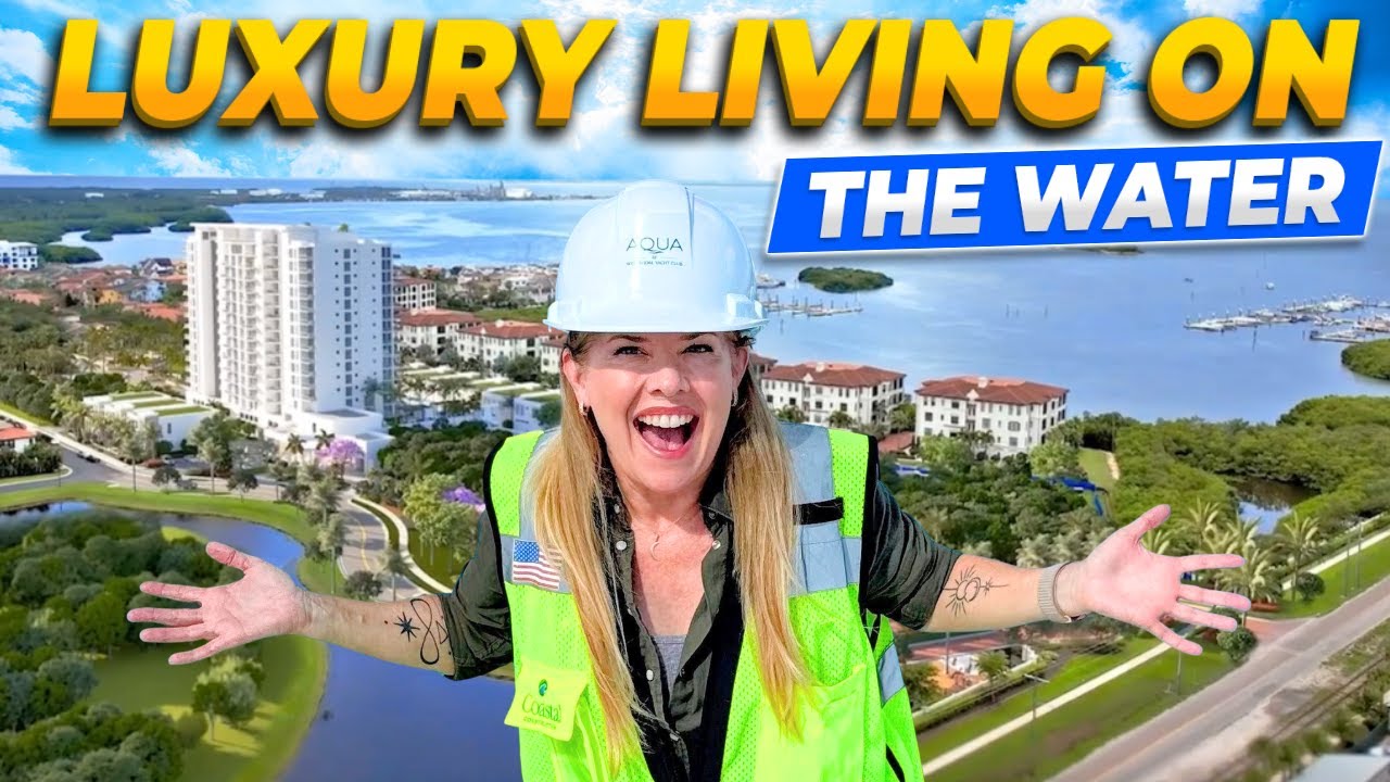 INSIDE a New Construction Waterfront Luxury Condo in Tampa Florida