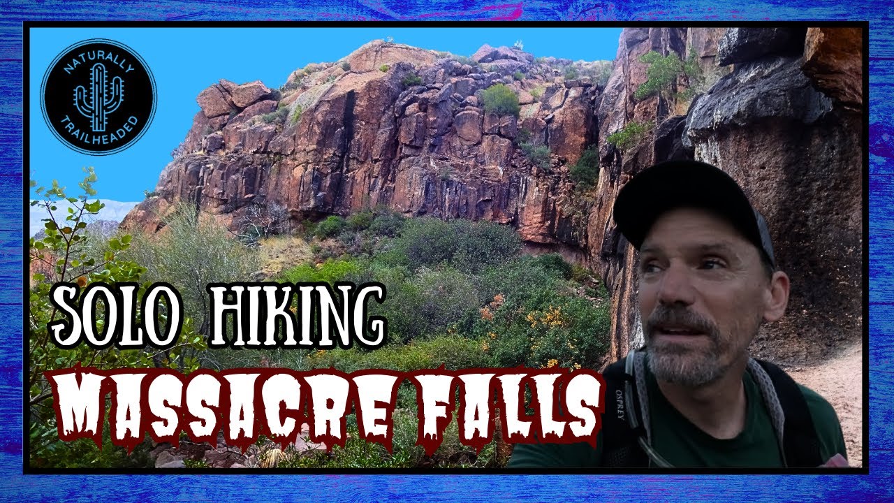Exploring Massacre Falls Trail In Arizona's Legendary Superstition Mountains | Solo Hiking Arizona