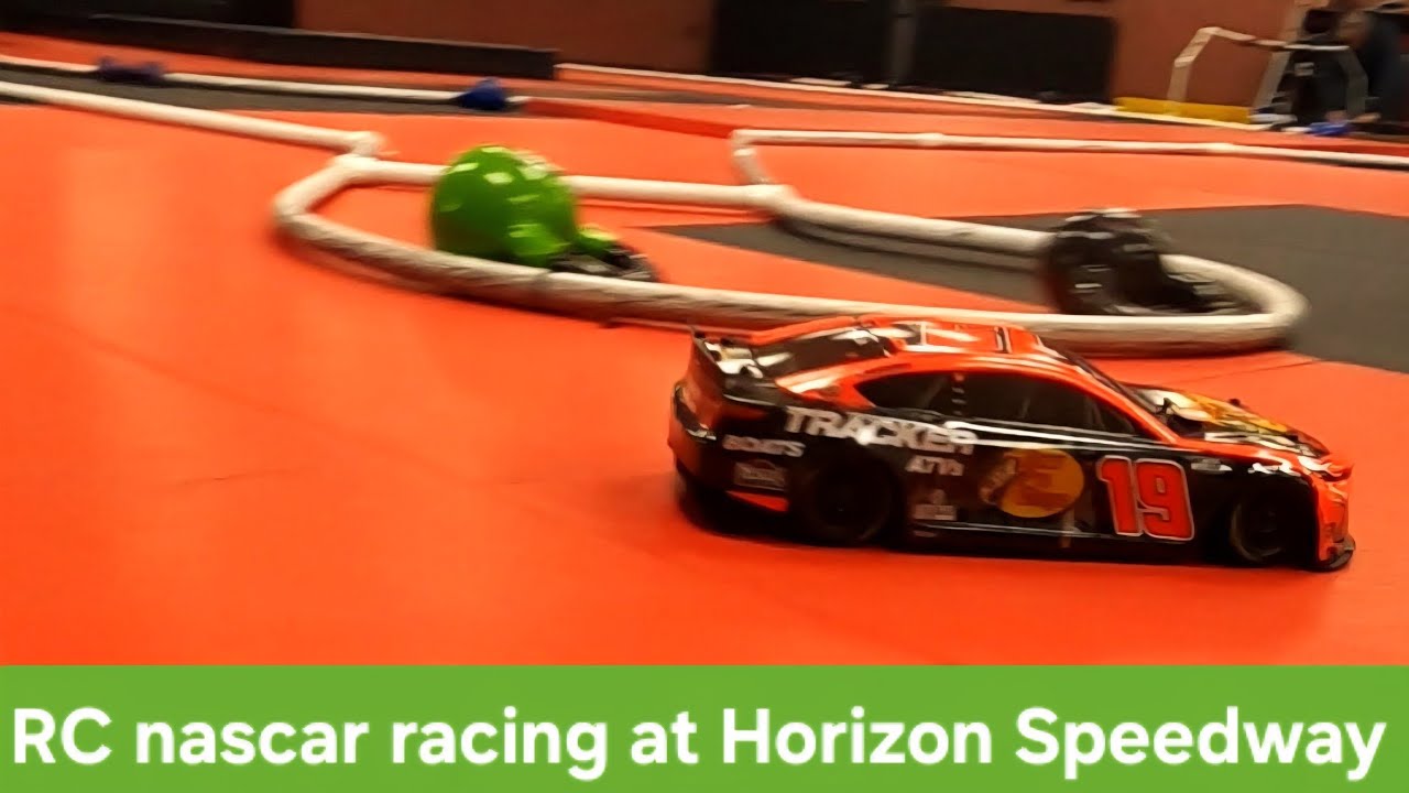 RC Nascar Racing at Horizon Speedway!