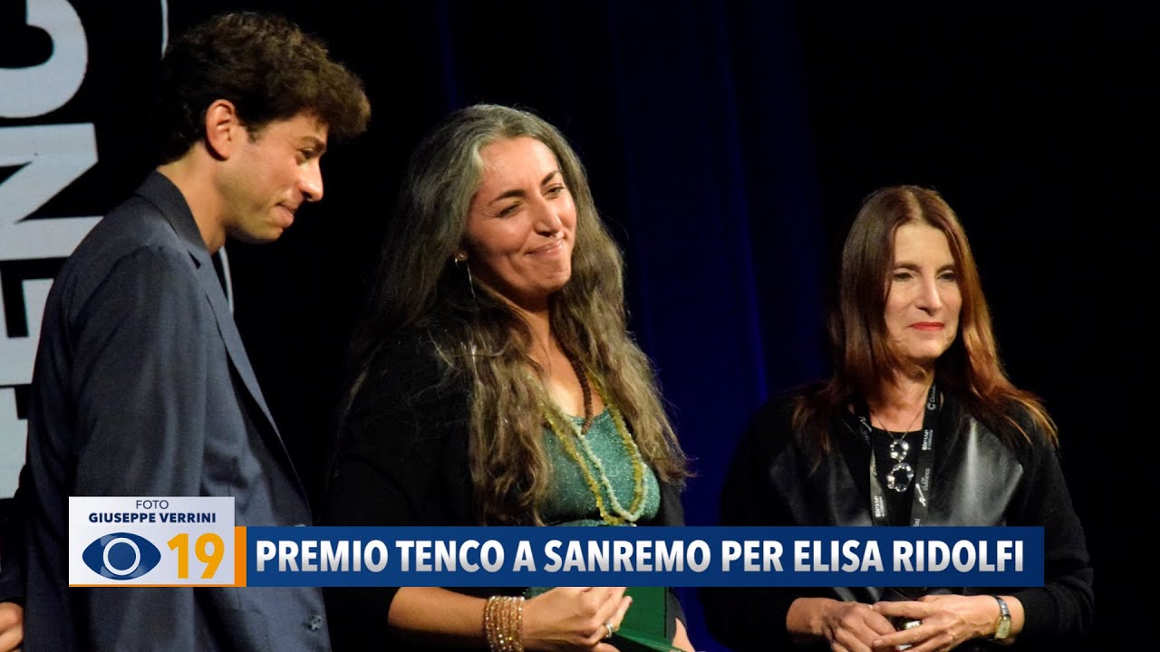 Premio Tenco a Sanremo per Elisa Ridolfi