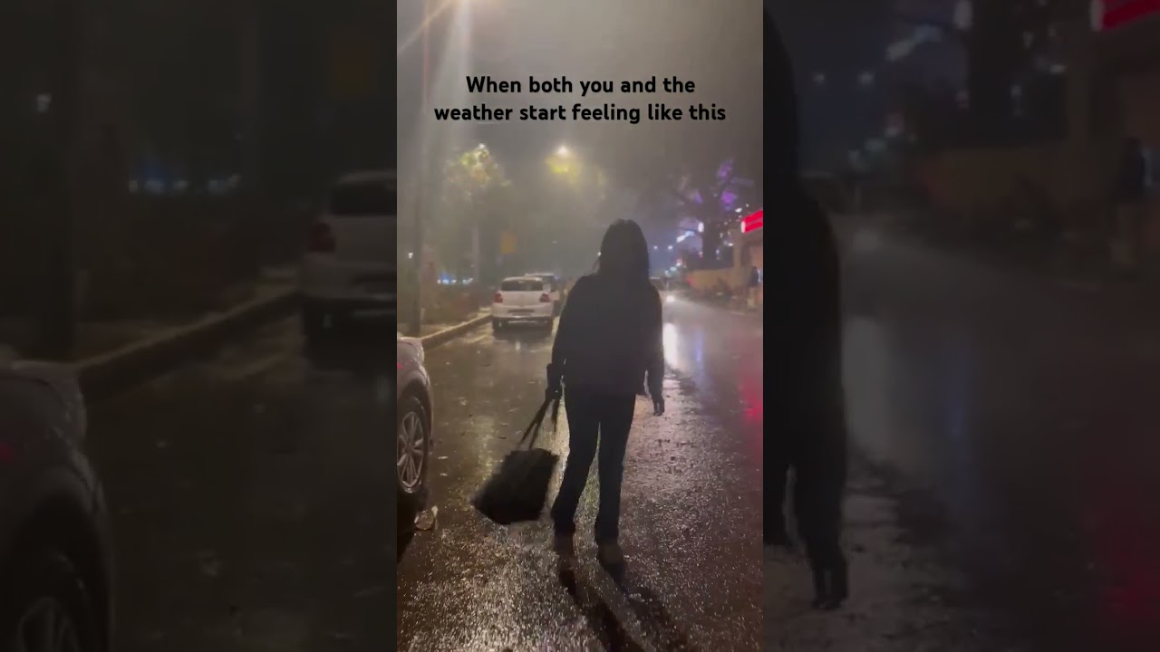 #trending #winter #rain #yedooriya #sukoon #fun #peace #Delhi #explorewithstree