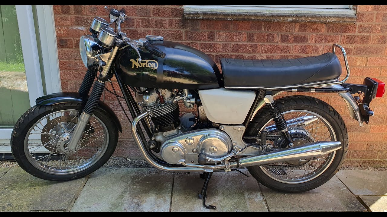 Norton Interstate Mk11A Start and first ride