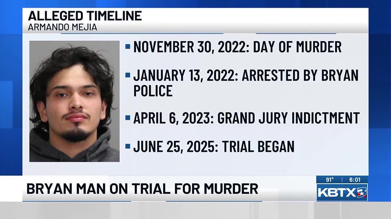 Bryan man stands trial for murder in connection with 2022 shooting
