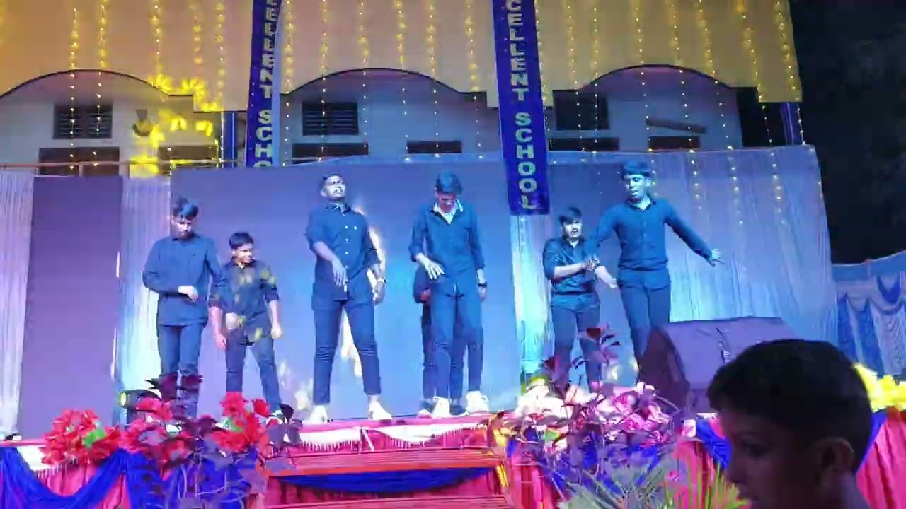 NEW  Excellent English School  aniwalday 2025 10 bach boys dance😇😇😇😇