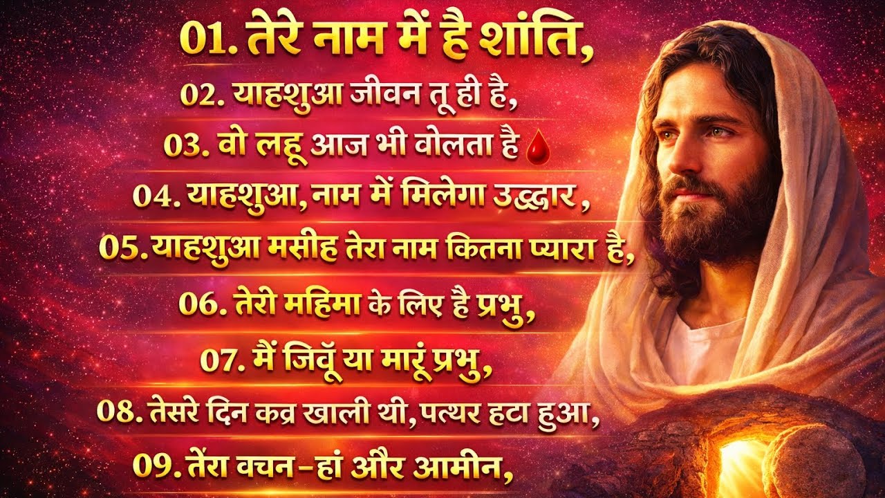 तेरे नाम में है शांति, YAHSHUA Masih tu jivan hai, #newsong #masihgeet #mixSong #yahshua #masihsong 