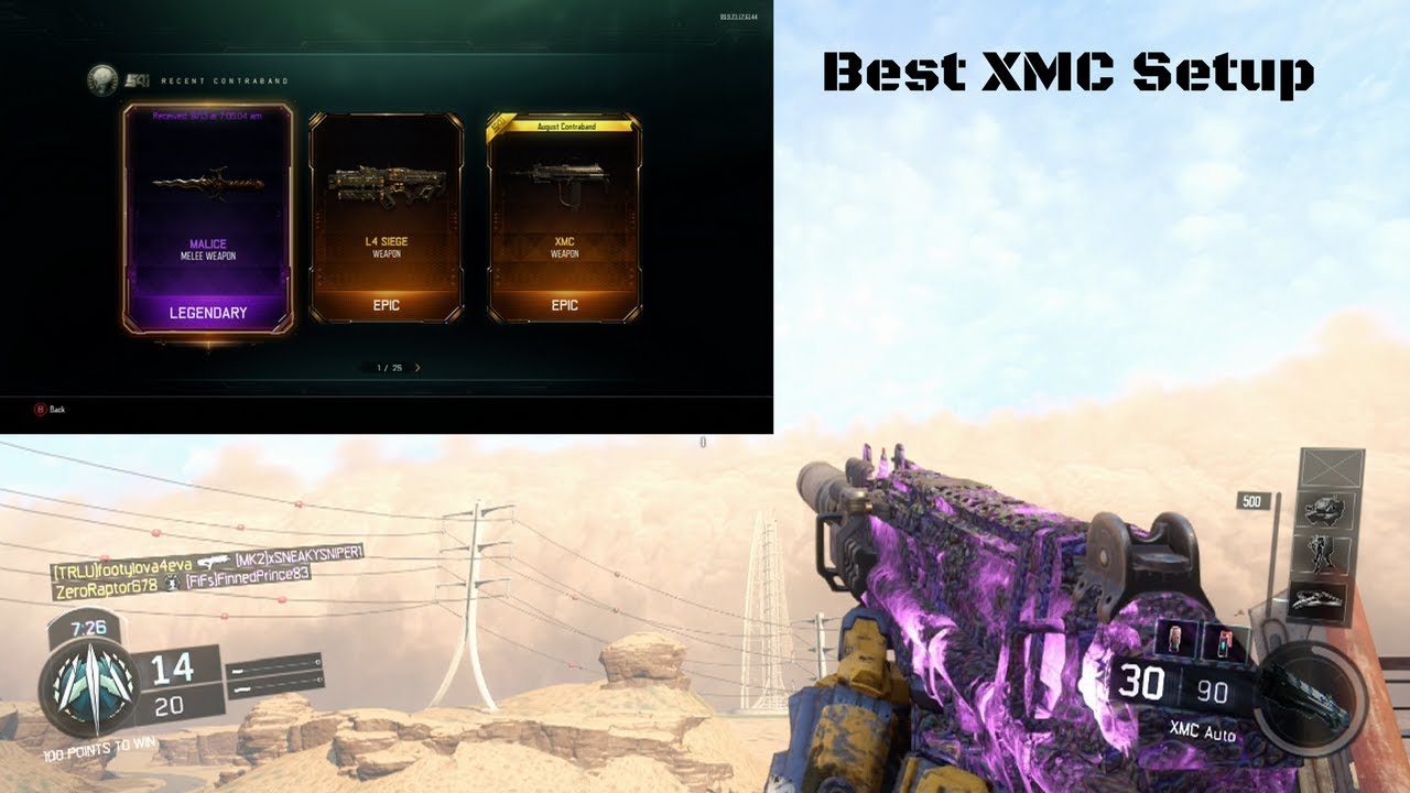 XMC gameplay