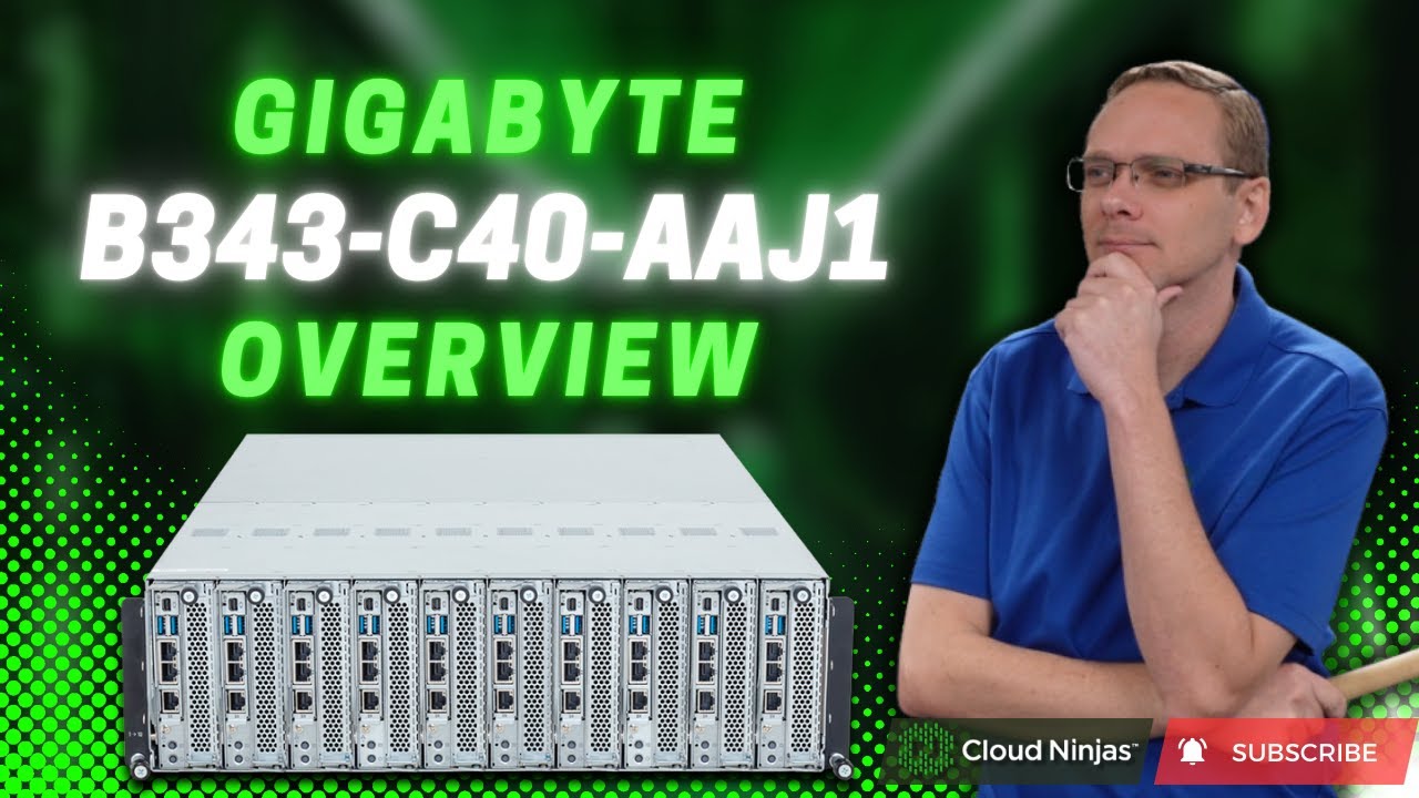 Обзор сервера GIGABYTE B343-C40-AAJ1: AMD EPYC 4005 и Ryzen 9000 | DDR5, NVMe, сетевые возможност...
