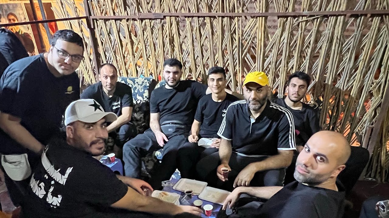 (٤)طريق الجنه مشاية الاربعين قضاء الجبايش (الناصرية) ٢٠٢٤ لبيك يا حسين 🏴🇰🇼