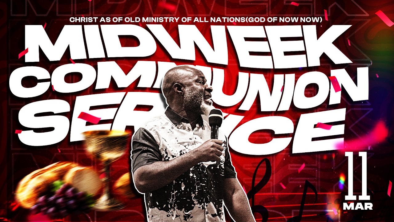 MID-WEEK BLOOD COMMUNION SERVICE with Prophet Ritabbi - 11th March, 2026
