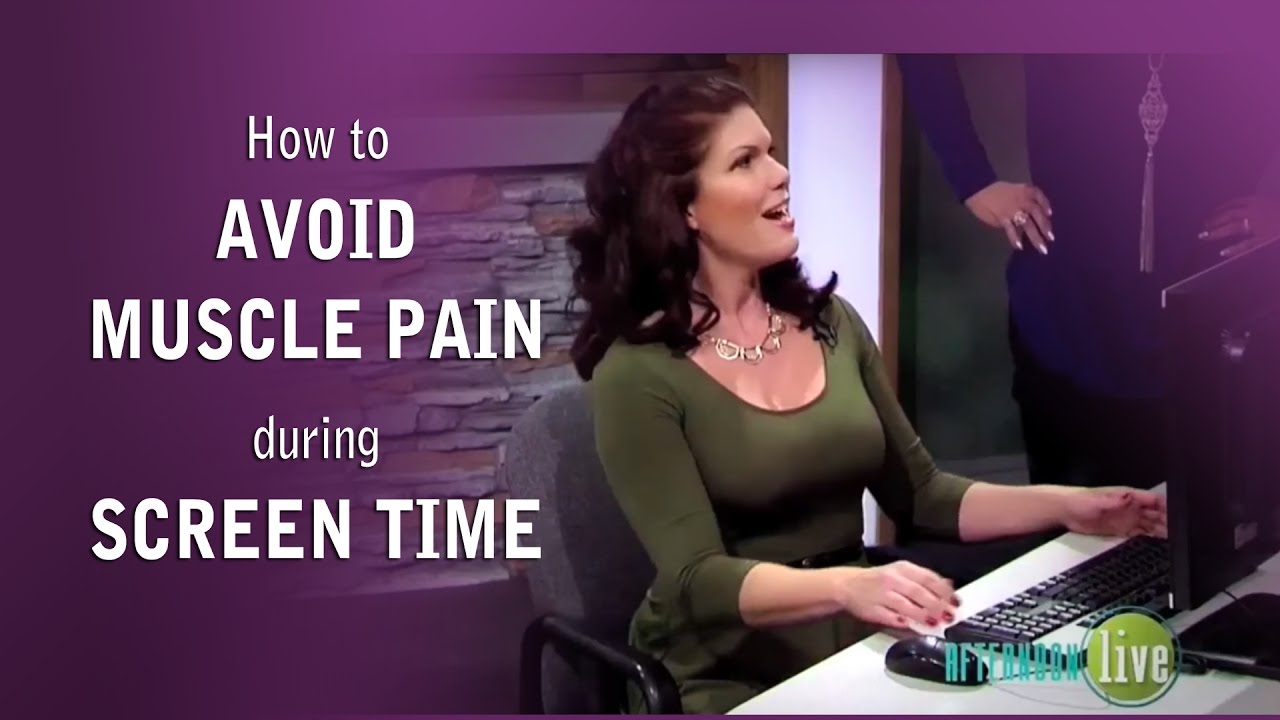 How to Save Your Posture  (This helps with back pain!)