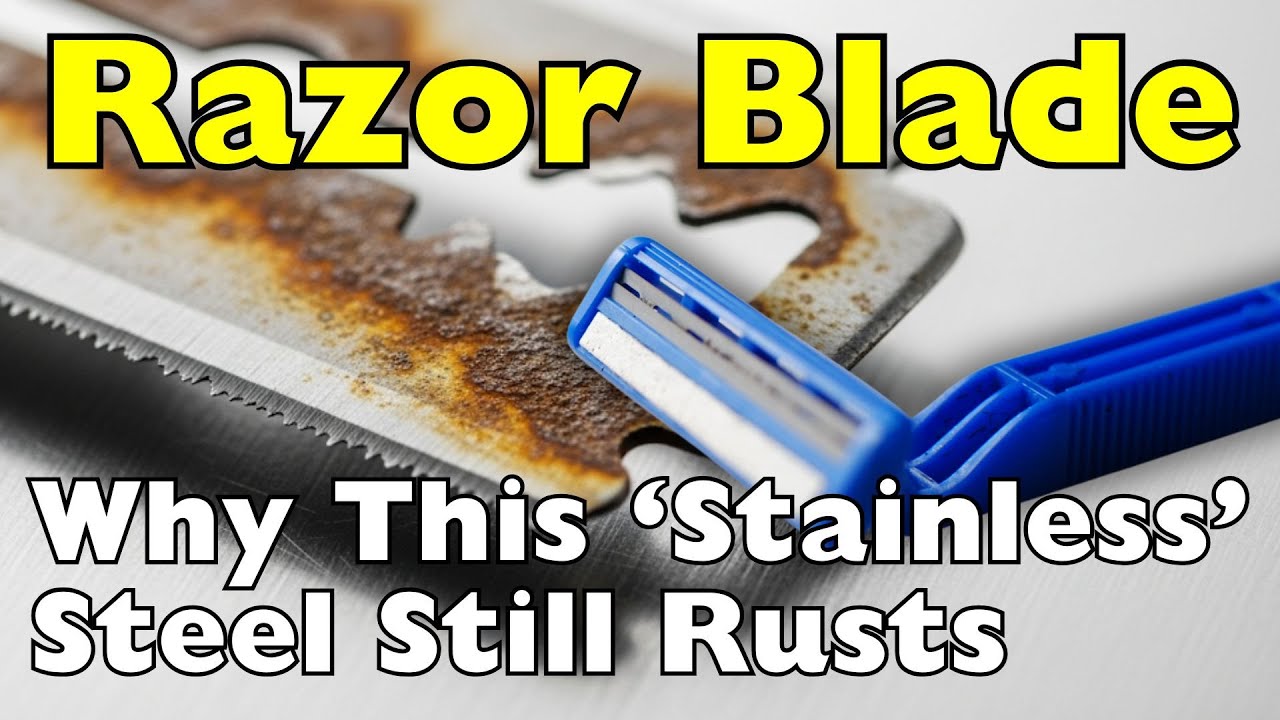 Why Your Razor Blades Rust &mdash; Even If They're 'Stainless&rsquo; Steel