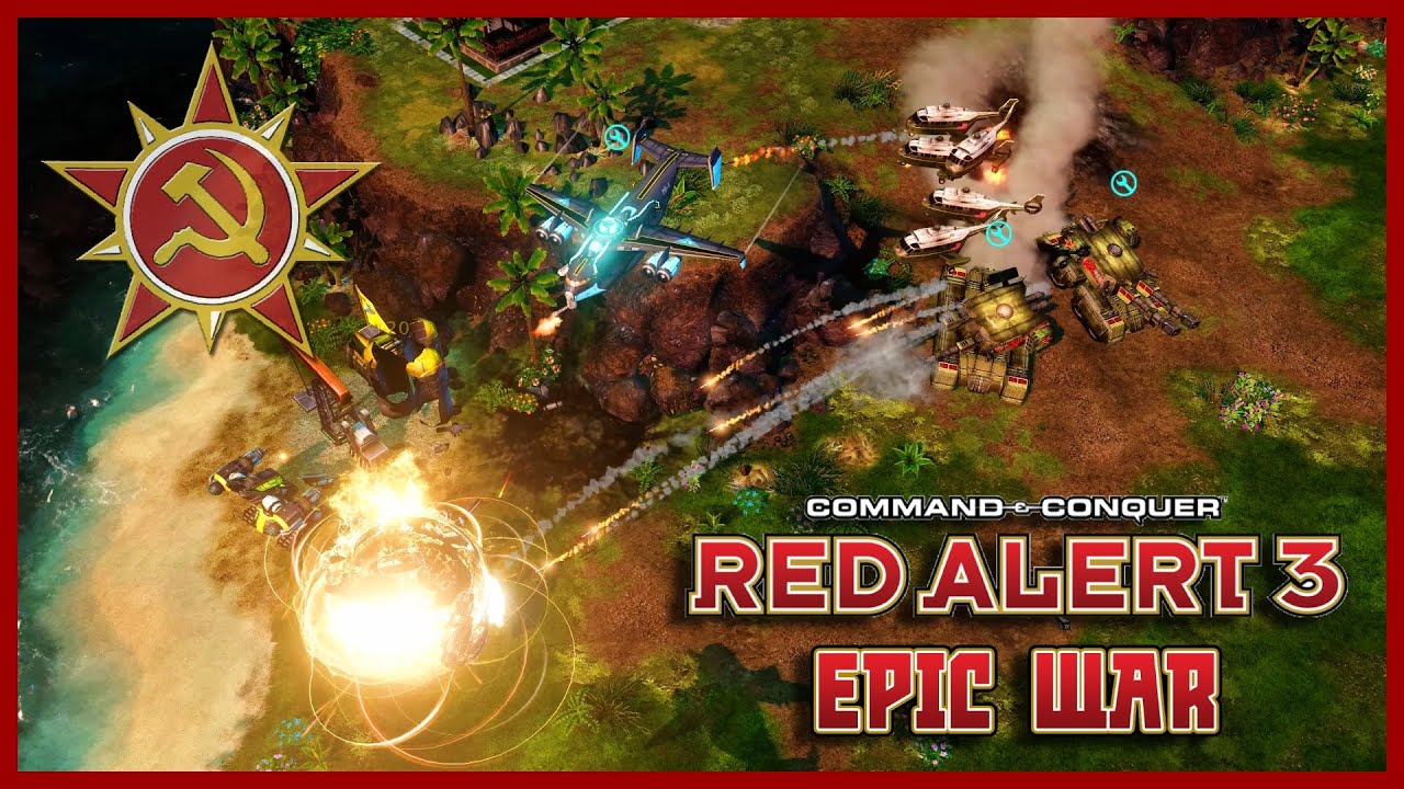 Red Alert 3 | Epic War Mod - Soviets Gameplay