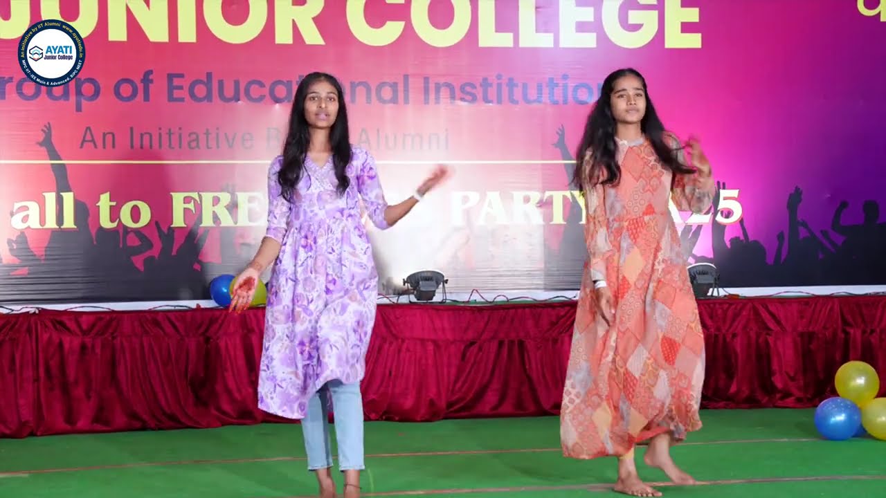 Ayati Junior College | Freshers Party 2025 #kompally #hyderabad #iit #jee #freshers #students #neet